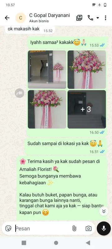 Pengiriman Karangan Bunga Indihiang