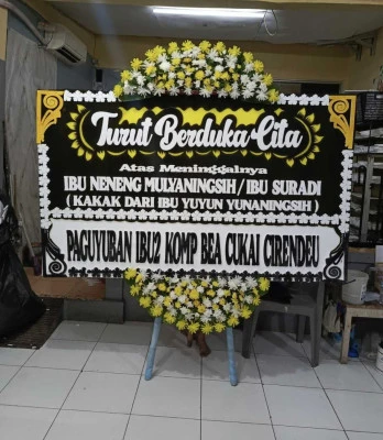 Papan Bunga di Indihiang
